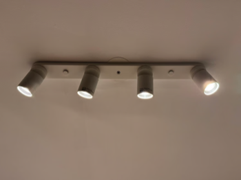 Replace lighting fixtures