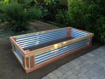 Build planter boxes