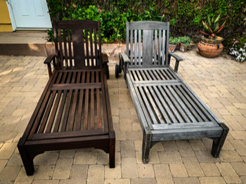 Restore outdoor furniture